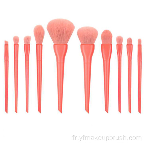 Marque privée 2021 Brosse de maquillage couleur Candy